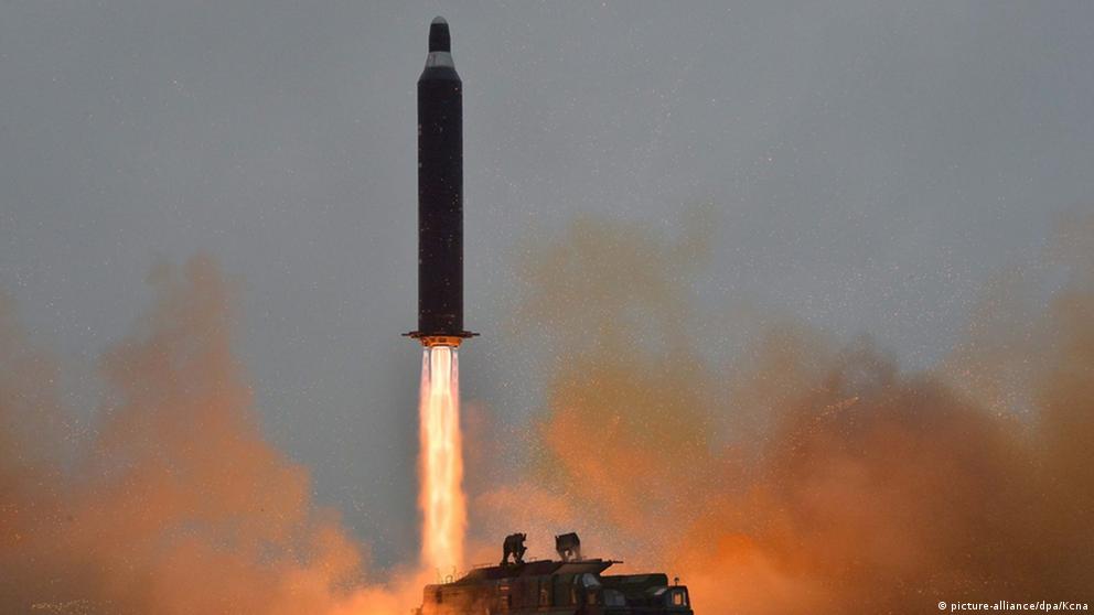 North Korea launches two ballistic missiles into the Sea of Japan image for North Korea launches two ballistic missiles into the Sea of Japan