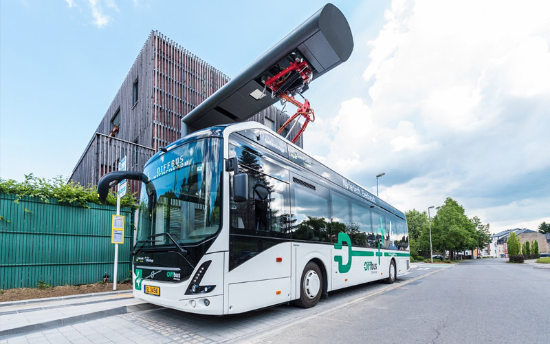Autobuses electricos Bus electrico en California