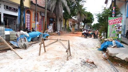 image for Paralizada obra de la tercera cuadra de la calle Morona