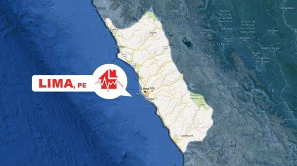 Sismo en región de Lima con epicentro a 35 kilómetros al oeste de Huaral image for Sismo en región de Lima con epicentro a 35 kilómetros al oeste de Huaral