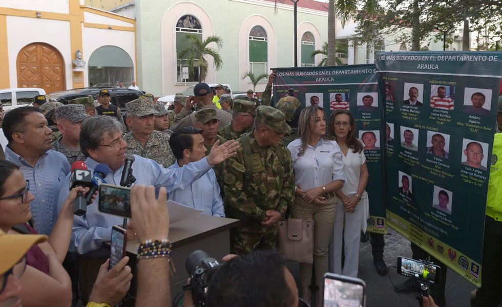 Revelan cartel de los criminales más buscados en Arauca image for Revelan cartel de los criminales más buscados en Arauca