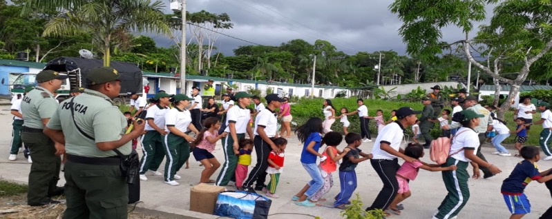 image for Policía llega a lugares marginados de Leticia
