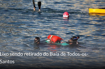image for Resíduos são retirados da Baía de Todos-os-Santos