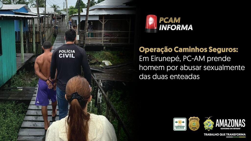 image for Prisão preventiva de um homem por estupro de vulnerável contra suas enteadas