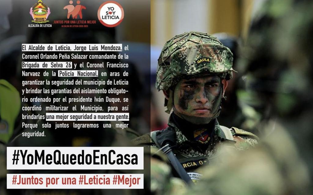 Militarización del municipio para garantizar la seguridad de la ciudadanía image for Militarización del municipio para garantizar la seguridad de la ciudadanía