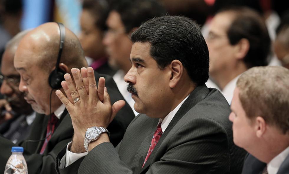 Estoy listo para una agenda abierta Presidente de Venezuela en reunion con otros presidentes
