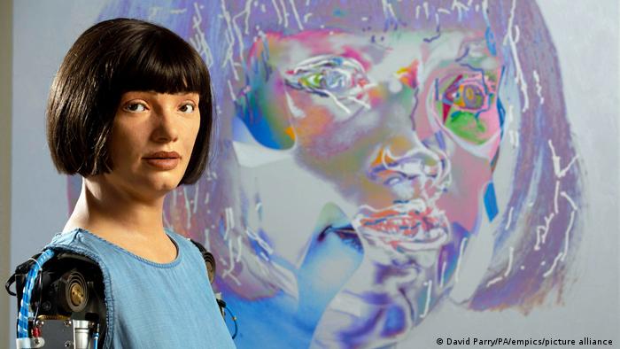 image for Egypt detains robot artist Ai-Da on suspicion of espionage