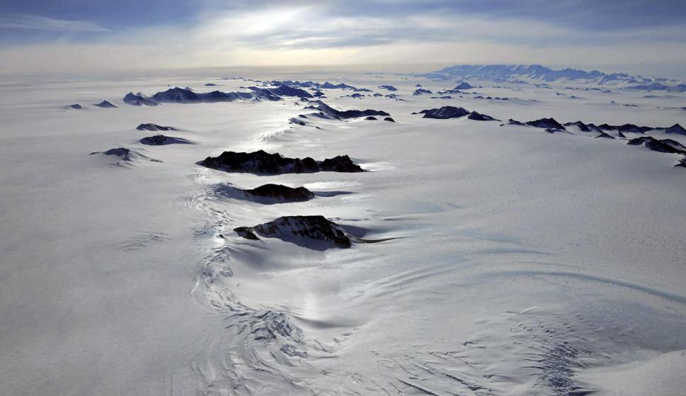Zona sopesada por hielo