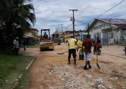 Obras continuam avançando em Tabatinga image for Obras continuam avançando em Tabatinga