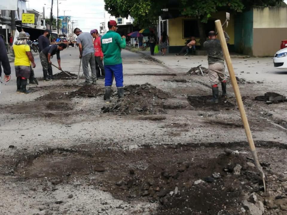image for Operação Tapa Buraco na Rua Marechal Mallet