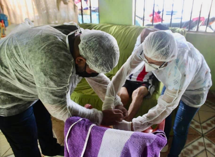Equipe de Saúde realiza visitas pontuais em pacientes hipertensos image for Equipe de Saúde realiza visitas pontuais em pacientes hipertensos
