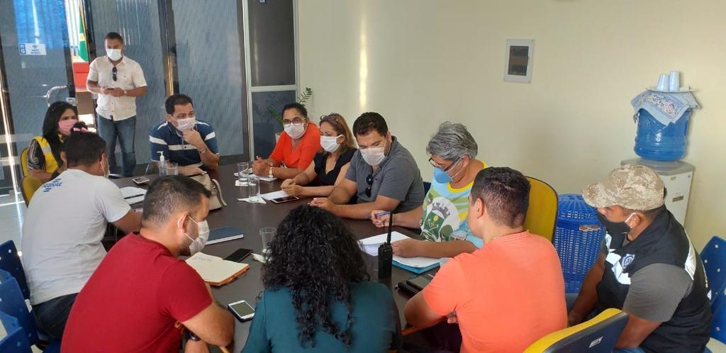 image for Reunião o Comitê Municipal de Prevenção e Combate ao Coronavírus