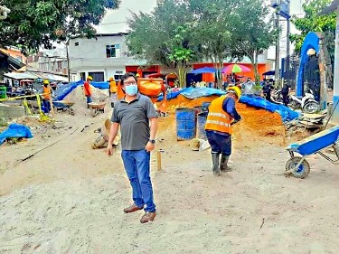 Alcalde continúa supervisando avance de obras en Belén image for Alcalde continúa supervisando avance de obras en Belén