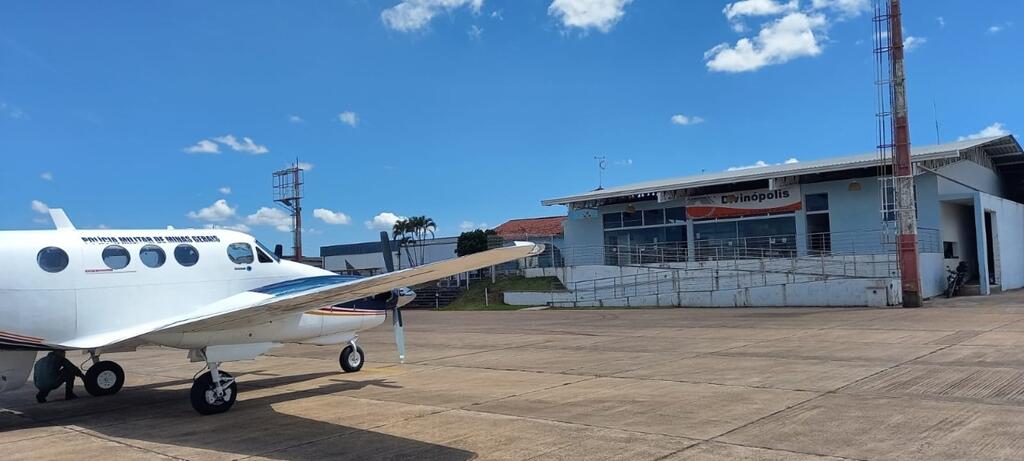 image for Aeroporto de Divinópolis recebe voos de formação de pilotos da PM