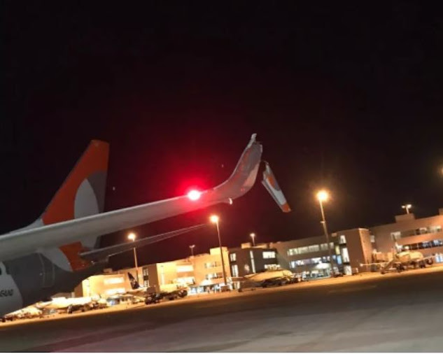 image for Aviões da Gol e Azul colidem em pátio do Aeroporto