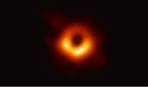 Imagen de un agujero negro