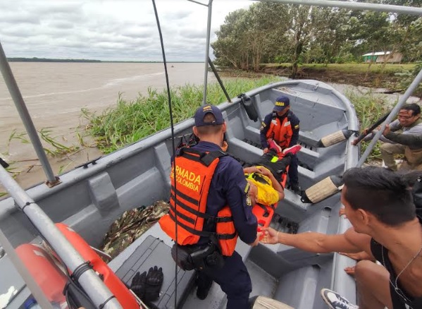 image for Herido con arma blanca es evacuado de emergencia