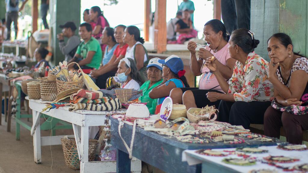 Feria del artesano en el Municipio de Puerto Nariño image for Feria del artesano en el Municipio de Puerto Nariño
