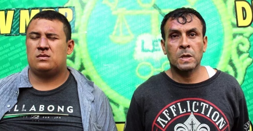 Dos personas capturadas en una foto