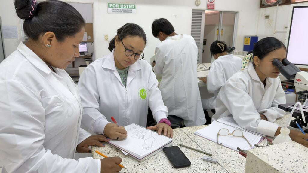 image for Estudiantes de la UNAL Sede Amazonia inician prácticas de laboratorio