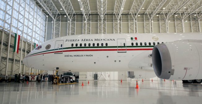 Avion presidencial mexicano