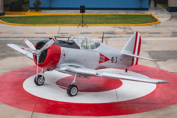 image for Emblemática aeronave North American 50 