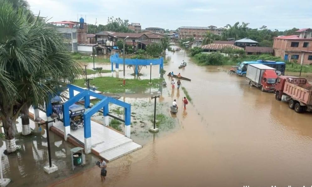 image for Rio Marañon se descorda en el distrito de Manseriche