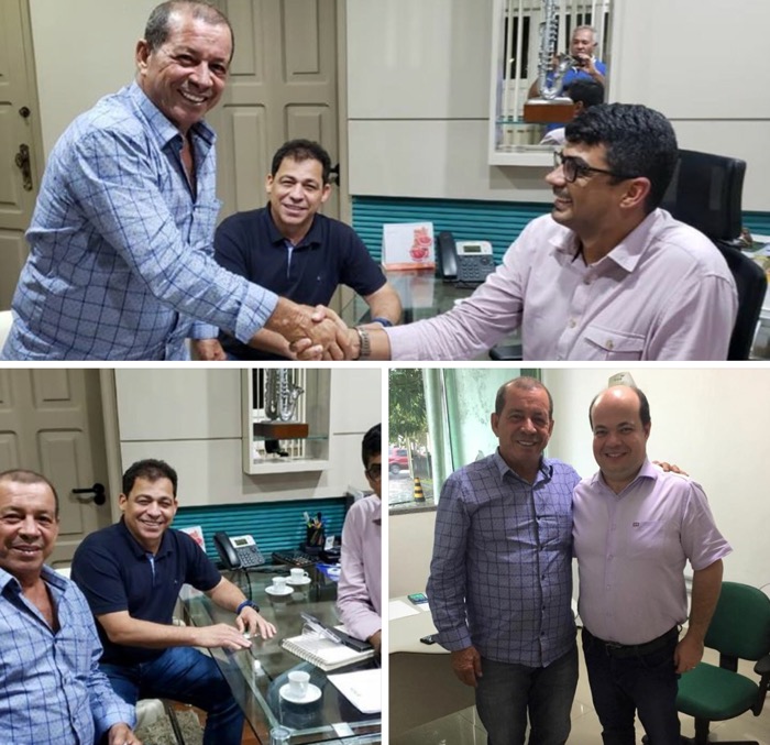 Prefeito Saul visitando o secretário de cultura do Amazonas image for Prefeito Saul visitando o secretário de cultura do Amazonas