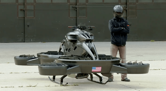 image for Primera moto voladora del mundo