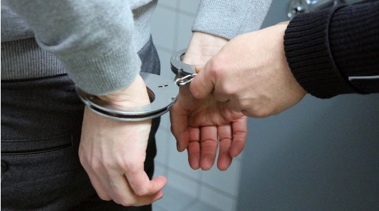 Capturado ante las autoridades de policia
