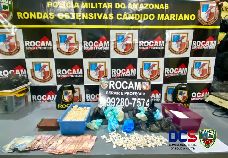 Polícia Militar detém homem por tráfico em Tabatinga image for Polícia Militar detém homem por tráfico em Tabatinga