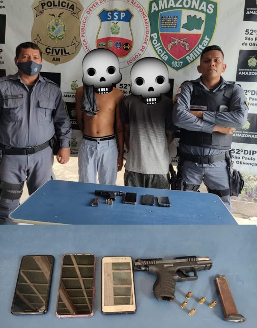 image for Polícia Militar apreende dupla suspeita de roubo