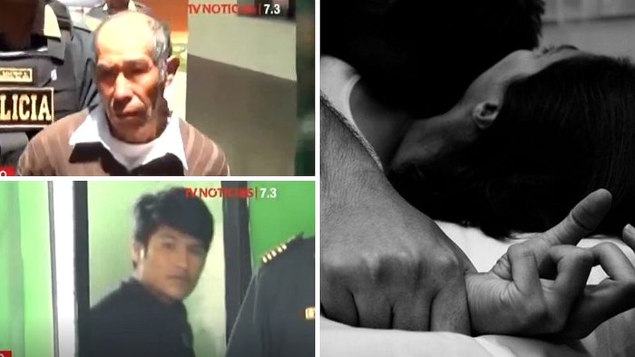 Imagenes de personas que habrian cometido vilolacion 