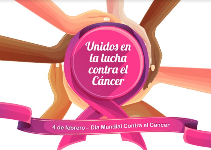 Dia mundial contra el cancer Logo alusivo a el dia del cancer