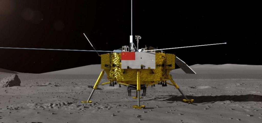 China el primer país que aluniza en la cara oculta de la Luna image for China el primer país que aluniza en la cara oculta de la Luna