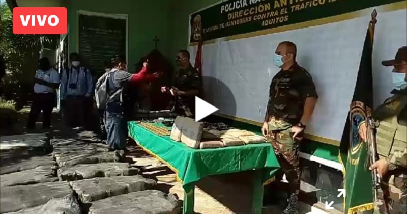Incautación de una tonelada de droga en zona de Huamán image for Incautación de una tonelada de droga en zona de Huamán