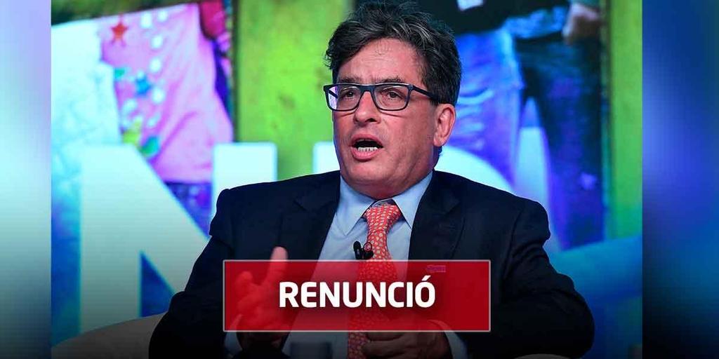 image for Renuncia ministro de Hacienda