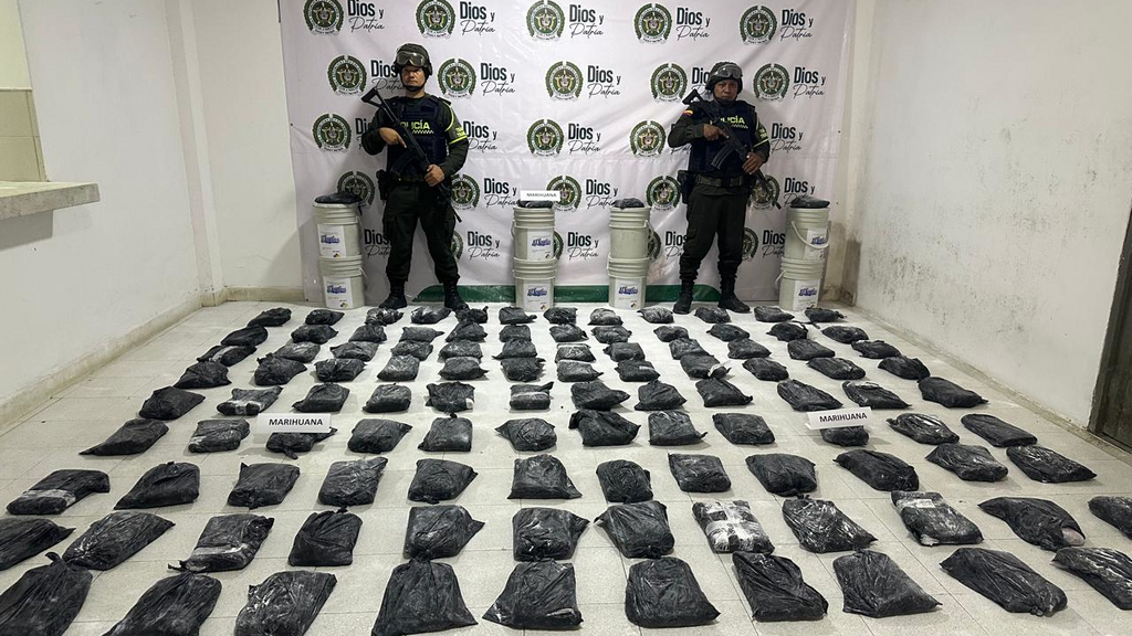 Descubren encomienda de 67 kilos de marihuana oculta en pintura image for Descubren encomienda de 67 kilos de marihuana oculta en pintura