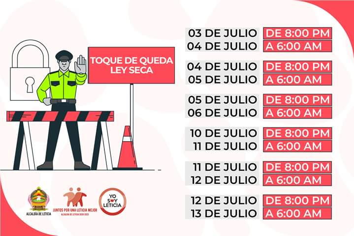 image for Toque de Queda y Ley Seca para Leticia