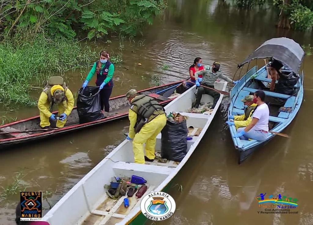 image for Limpieza de la quebrada Muñoz ubicada en el barrio Baos