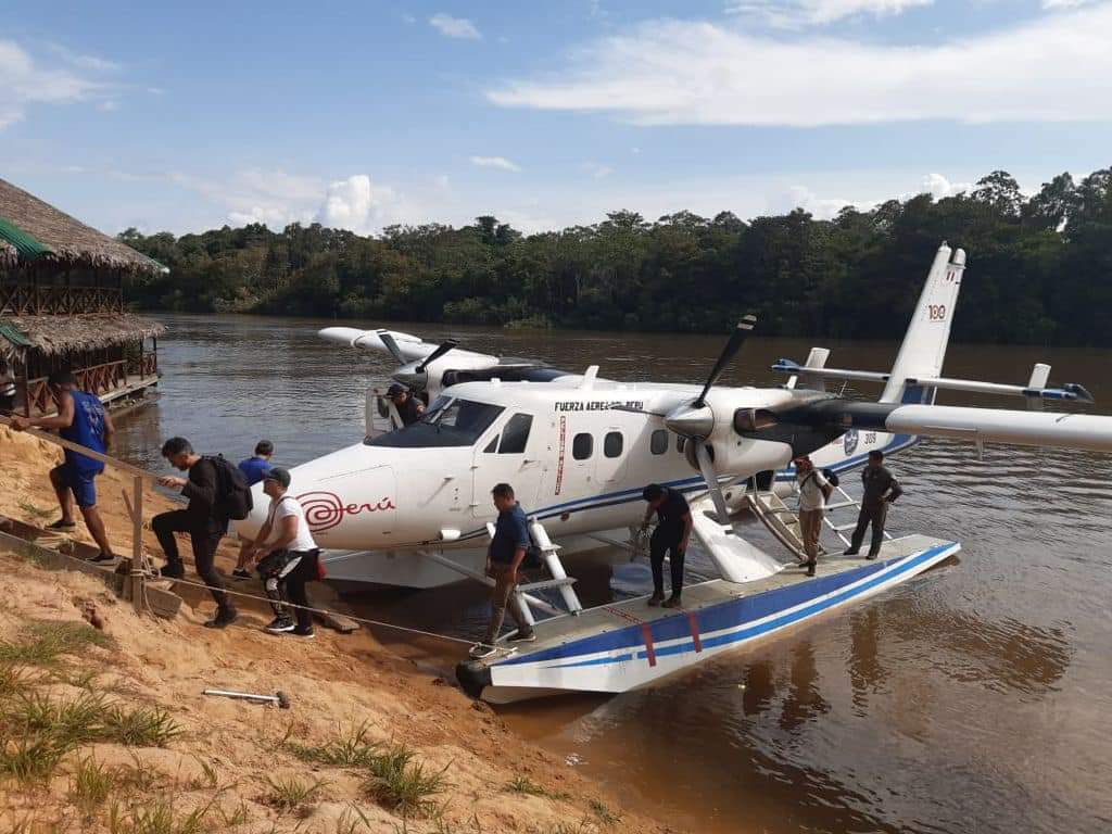 image for Operaciones de búsqueda y rescate tras el accidente ocurrido en el río Huallaga