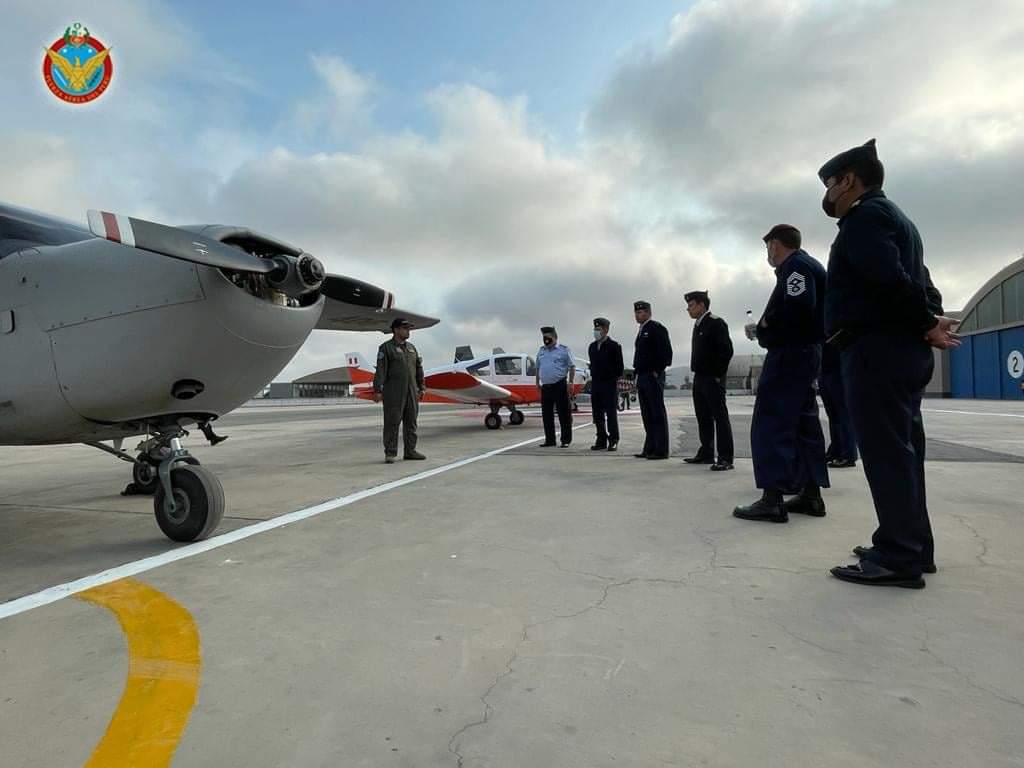 image for Comandante del Perú recibe visita del Comandante de la 12th Air Force