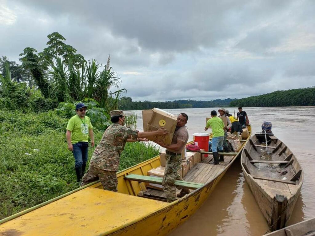 image for Comunidades beneficiados con ayuda humanitaria 