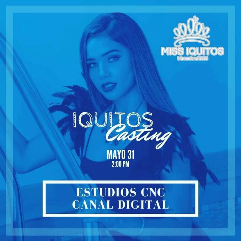 Casting presencial miss Iquitos Internacional image for Casting presencial miss Iquitos Internacional