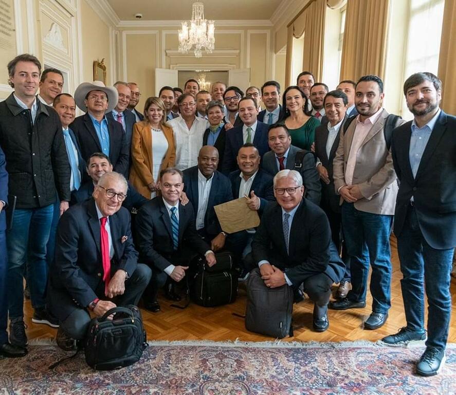 image for Alcalde de Leticia en reunión con alcaldes y presidente de la República 