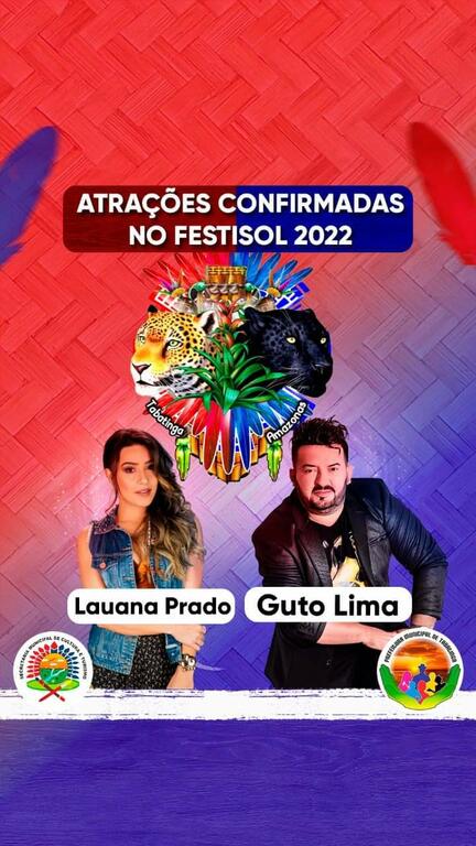 image for Prefeito confirmou duas atrações musicais para a 8 edição do Festisol