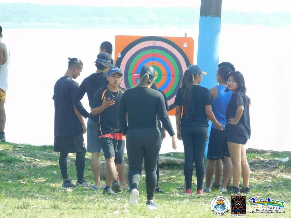 Jóvenes que participaron del desafio en Puerto Nariño image for Jóvenes que participaron del desafio en Puerto Nariño