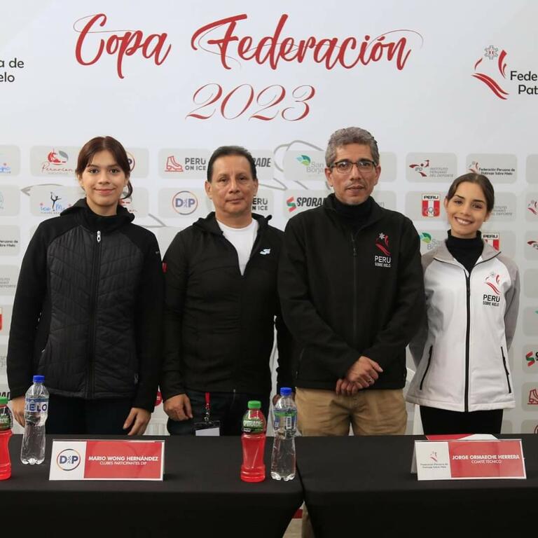 Federación de Patinaje sobre hielo presentó Copa Federación 2023 image for Federación de Patinaje sobre hielo presentó Copa Federación 2023