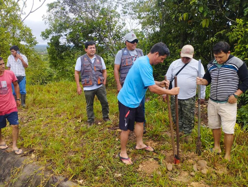 image for Trabajos de reforestación  en el centro poblado de Nuevo San Juan