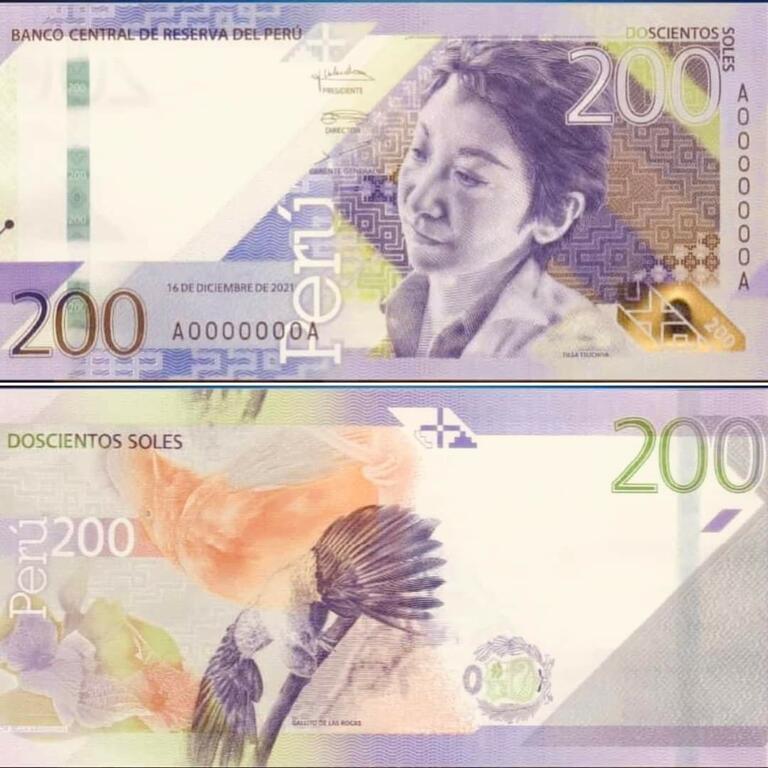 Ingresa en circulación un nuevo billete de S/200 image for Ingresa en circulación un nuevo billete de S/200